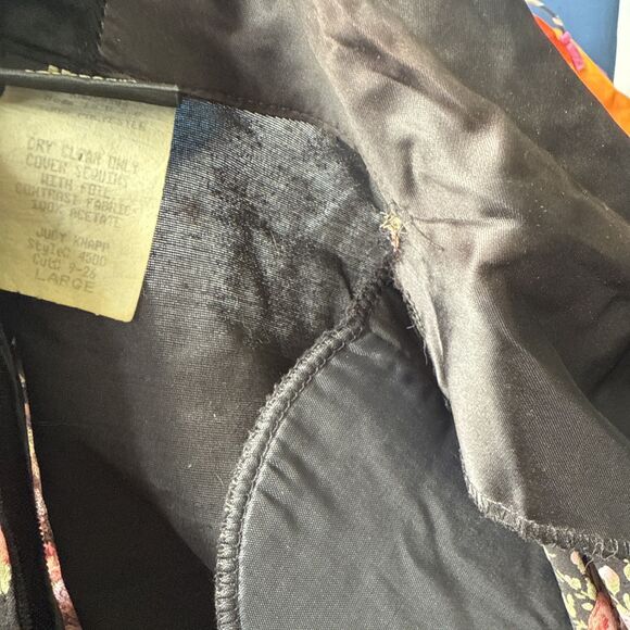 Judy Knapp Jacket Womens Large Lightweight‎  Patchwork Artsy Boho 90s Y2K - Picture 12 of 12